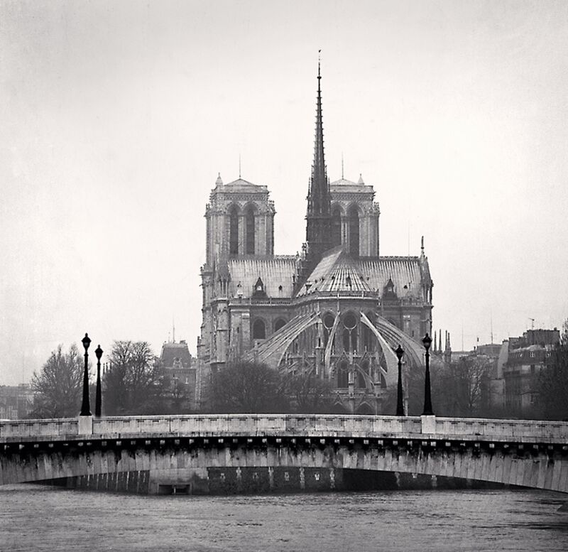 Michael Kenna, ‘Notre Dame, Study 4, Paris, France. ’, 1988, Photography, Gelatin silver print on baryta paper, Galleria 13