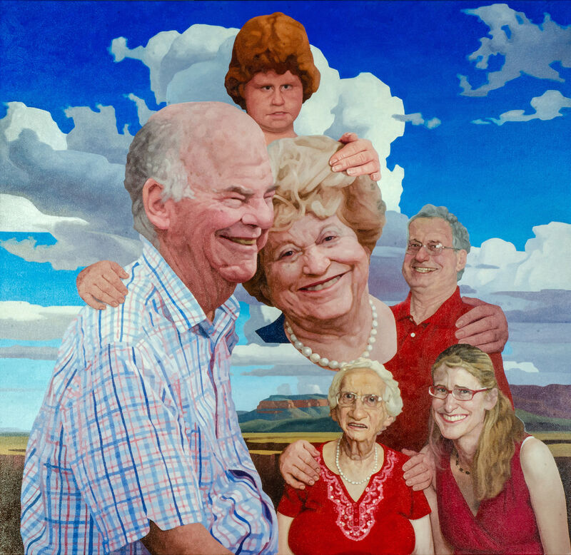 Colin Chillag, ‘Western Family’, 2020, Painting, Oil on canvas, McVarish Gallery