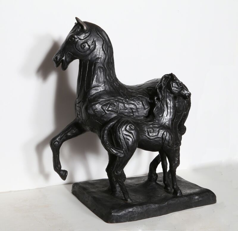 Sandro Chia, ‘Il Palio di Siena’, ca. 1980, Sculpture, Bronze Sculpture, RoGallery