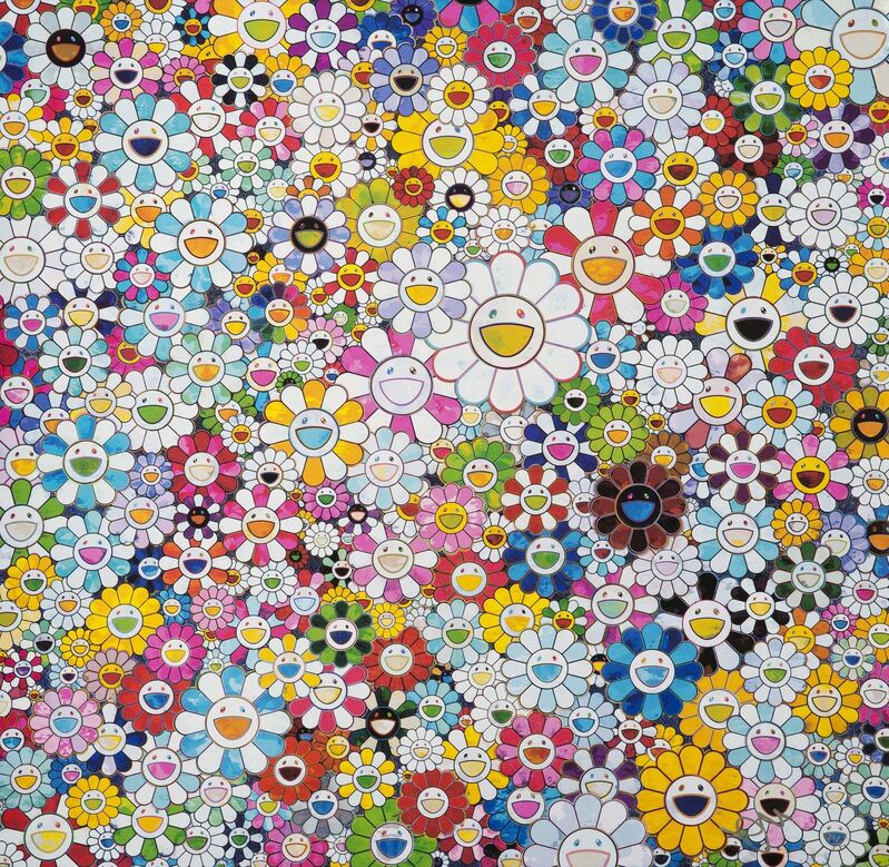Takashi Murakami, ‘When I Close My Eyes I See Shangrila’, 2012, Print, Offset lithograph on paper, Julien's Auctions
