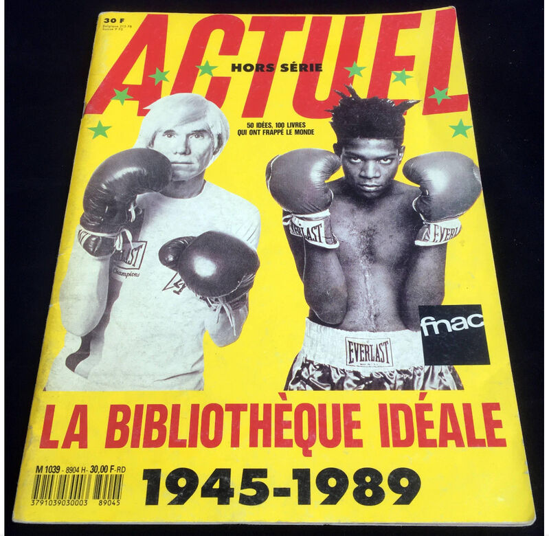Andy Warhol, ‘Actuel 1989 Warhol Basquiat Boxing feature ’, 1989, Other, Magazine, Lot 180 Gallery