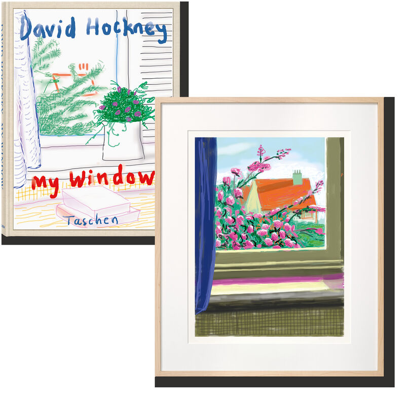 David Hockney, ‘My Window, Art Edition (No. 751–1,000) ‘No. 778’, 17th April 2011’, 2019, Print, IPad drawing printed on archival paper, Artree