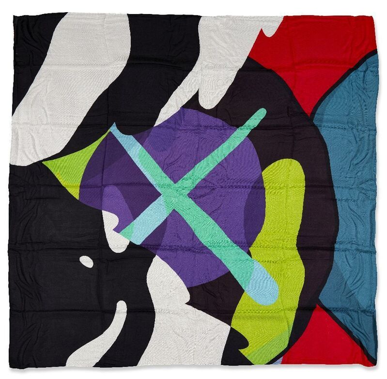 KAWS, ‘Untitled’, Fashion Design and Wearable Art, Scarf, silk & modal blend for Massif Central, Roseberys