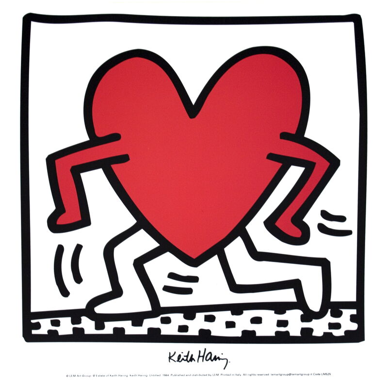 Keith Haring, ‘Untitled (1984)’, ca. 1980, Ephemera or Merchandise, Offset Lithograph, ArtWise