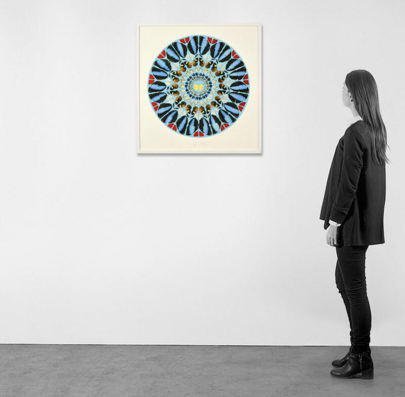 Damien Hirst, ‘Damien Hirst, Psalm: Ad te, Domine, levavi (with Diamond Dust)’, 2010, Print, Silkscreen with Diamond Dust, Oliver Cole Gallery