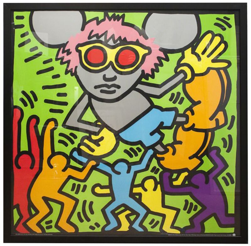 Keith Haring, ‘Andy Mouse’, ca. 1993, Print, Offset Lithograph, EHC Fine Art Gallery Auction