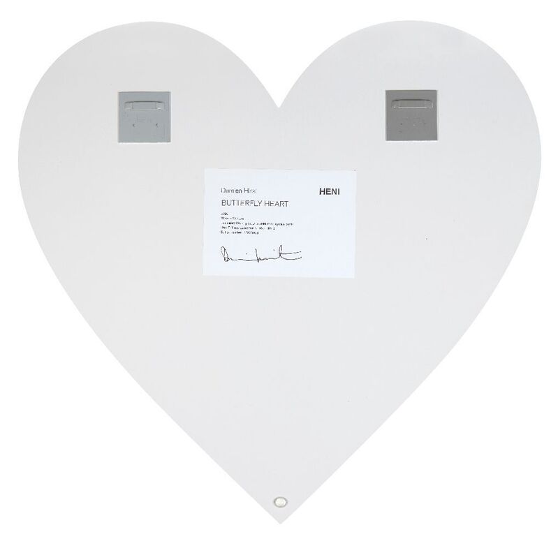 Damien Hirst, ‘Butterfly Heart [H7-3]’, 2020, Print, Laminated giclée print in colours on aluminium composite panel, Roseberys
