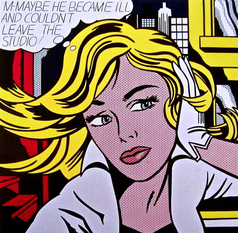 Roy Lichtenstein, ‘M-Maybe’, 2011, Reproduction, Offset lithograph on premium paper, Art Commerce
