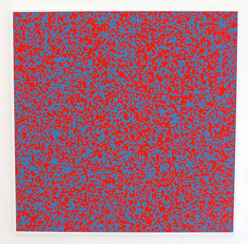 François Morellet, ‘40'000 Carrés ’, 1971, Print, Silkscreen, Galerie La Ligne 