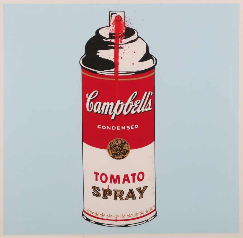 Mr. Brainwash, ‘Tomato Spray’, 2009, Print, Hand embellished screenprint in colours on wove paper, Chiswick Auctions