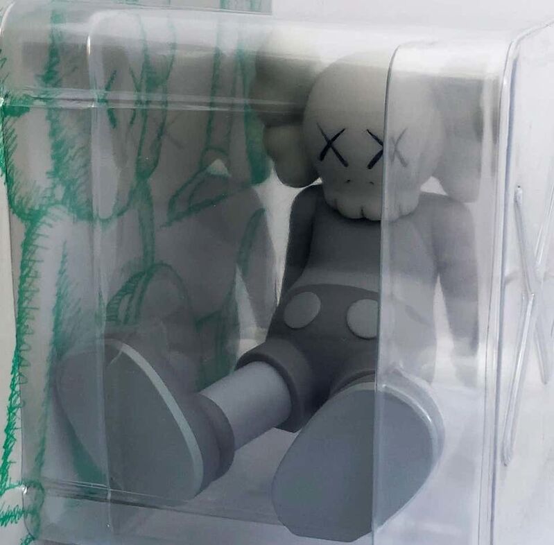 KAWS, ‘KAWS Taipei Holiday Companion (KAWS Grey Companion)’, 2019, Sculpture, Vinyl figurine, Lot 180 Gallery