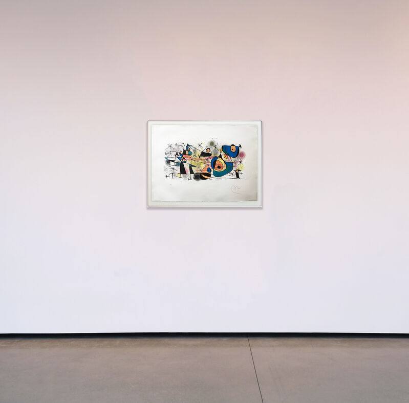 Joan Miró, ‘Céramique (La fête, grand composition)’, 1974, Print, Lithograph, Nikola Rukaj Gallery
