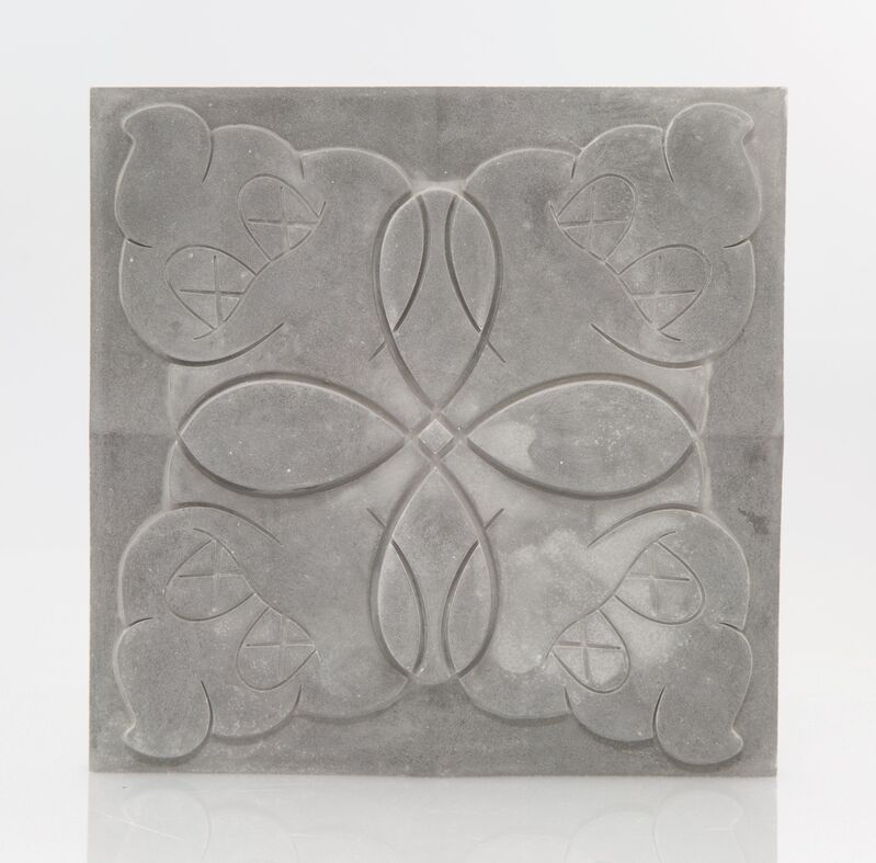 KAWS, ‘OriginalFake Store Tile (Grey)’, 2006, Design/Decorative Art, Ceramic tile, Heritage Auctions