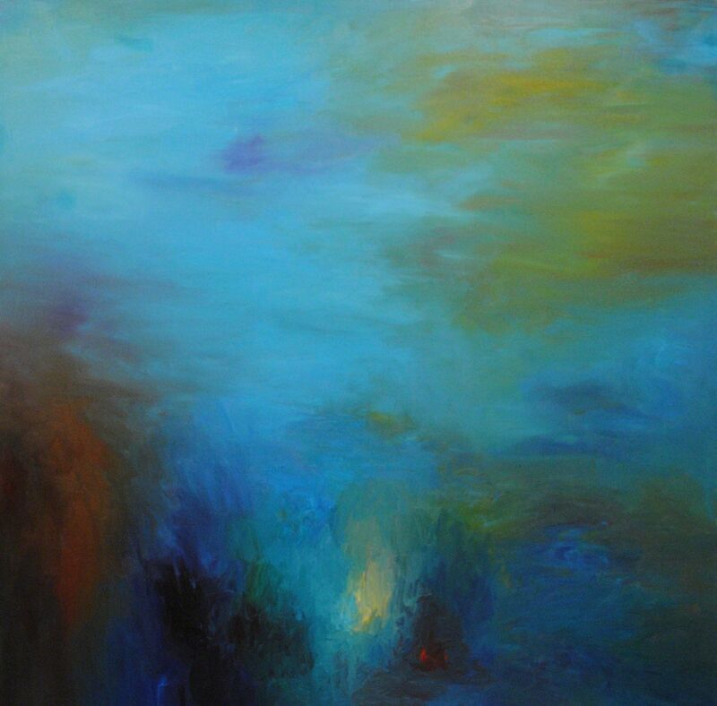 MD Tokon, ‘The Blue Paradise’, 2012, Painting, Acrylic on Canvas, Isabella Garrucho Fine Art