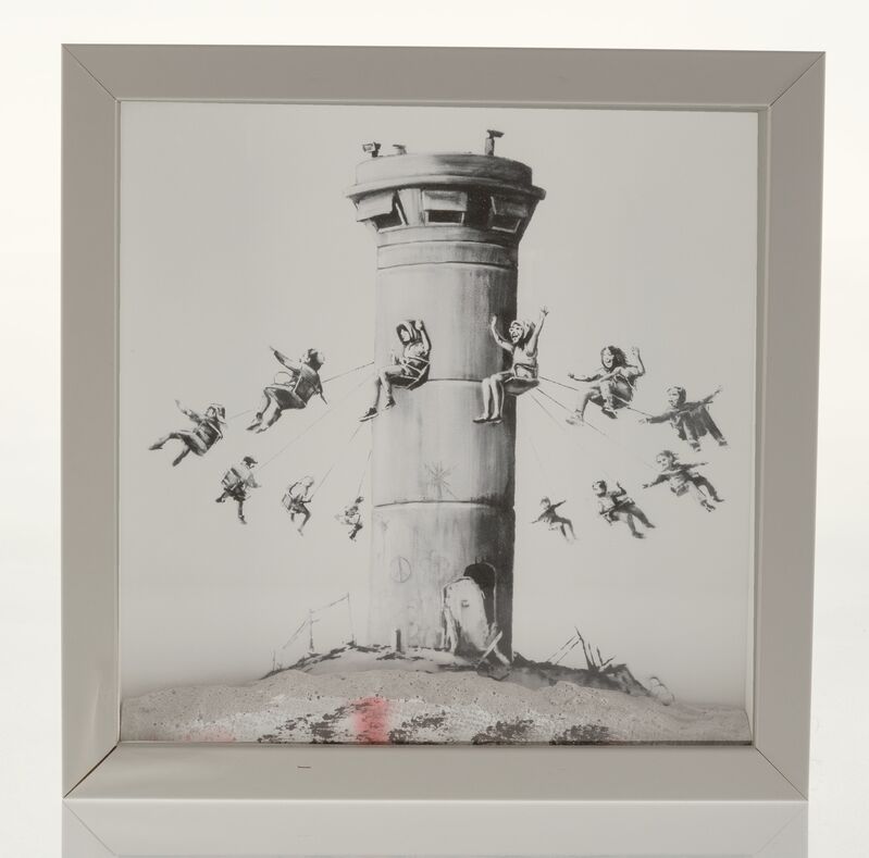 Banksy, ‘Walled Off Hotel Box’, 2017, Print, Lithograph with concrete, Heritage Auctions