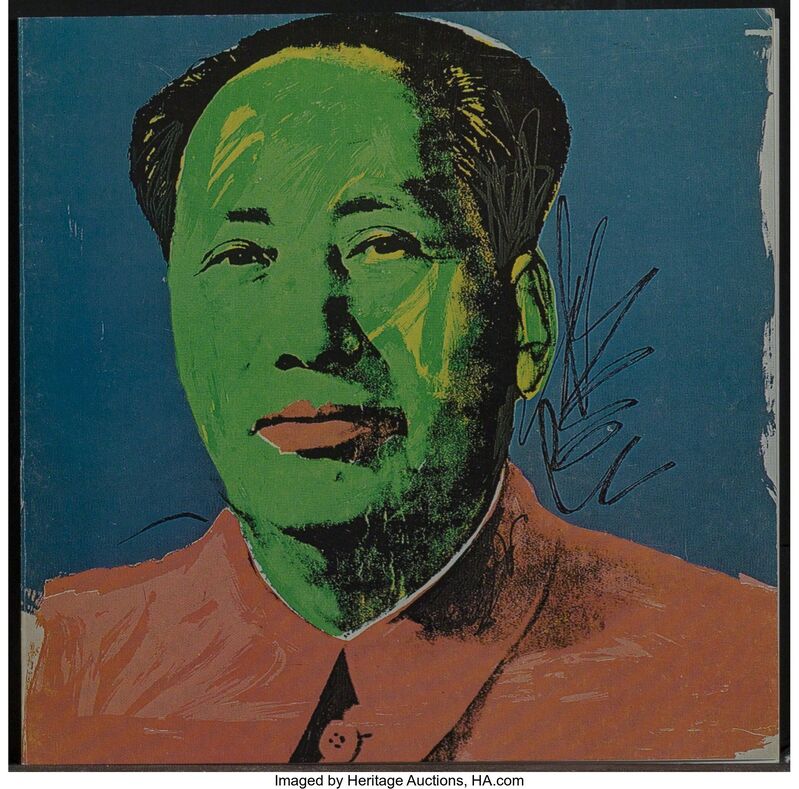 Andy Warhol, ‘Mao Tse-Tung Announcement Card’, 1972, Print, Offset lithograph in colors on paper, Heritage Auctions