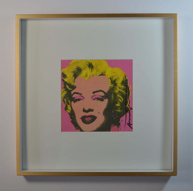 Andy Warhol, ‘Marilyn (Announcement)’, 1981, Print, Screenprint in colors, New River Fine Art