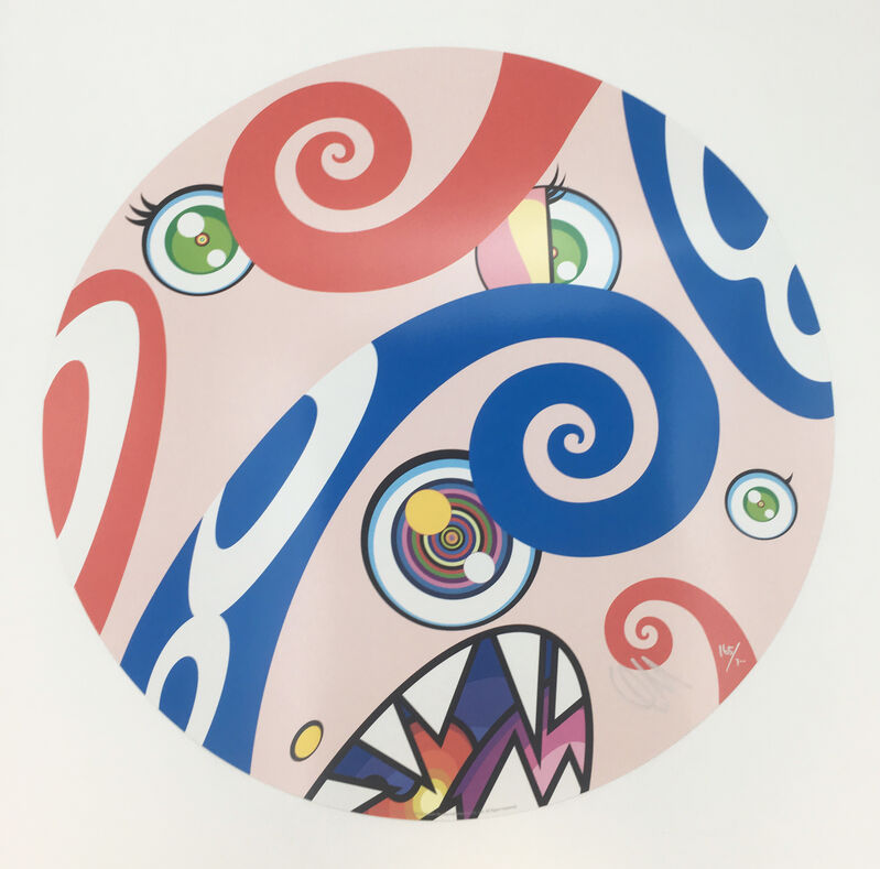 Takashi Murakami, ‘We Are The Square Jocular Clan - #9’, 2018, Print, Offset Lithograph, Lougher Contemporary Gallery Auction