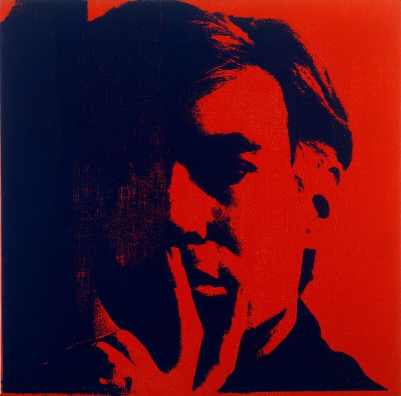 Andy Warhol, ‘Self-Portrait’, 1966-1967, Painting, Acrylic and silkscreen ink on canvas, National Gallery of Victoria 