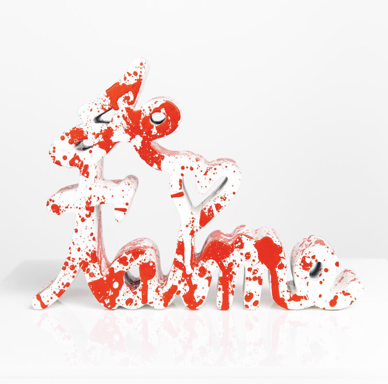 Mr. Brainwash, ‘Je t'aime-Red Splash’, 2018, Sculpture, Acrylic on cast resin sculpture, S16 Gallery