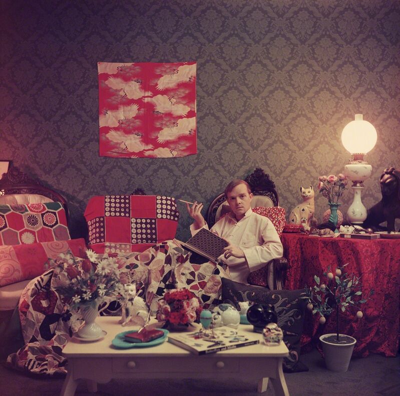 Slim Aarons, ‘Capote at Home’, 1958, Photography, Lambda, Undercurrent Projects