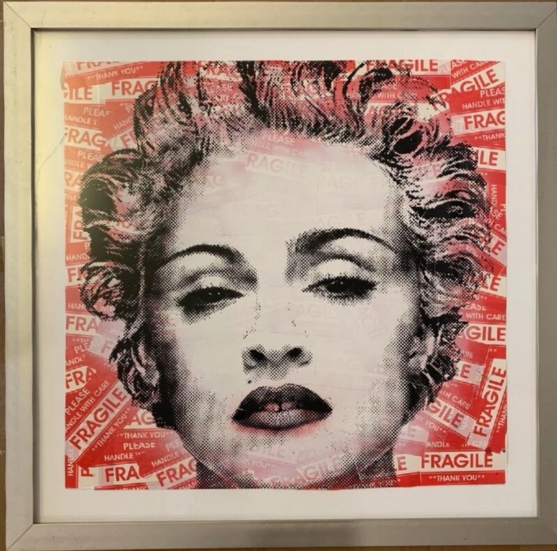 Mr. Brainwash, ‘Madonna’, 2010, Print, Silkscreen, stickers, acrylic, Artsy x Capsule Auctions