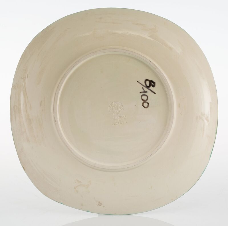 Pablo Picasso, ‘Tête de chevrè de profil’, 1952, Design/Decorative Art, White earthenware ceramic dish partially glazed and painted, Heritage Auctions