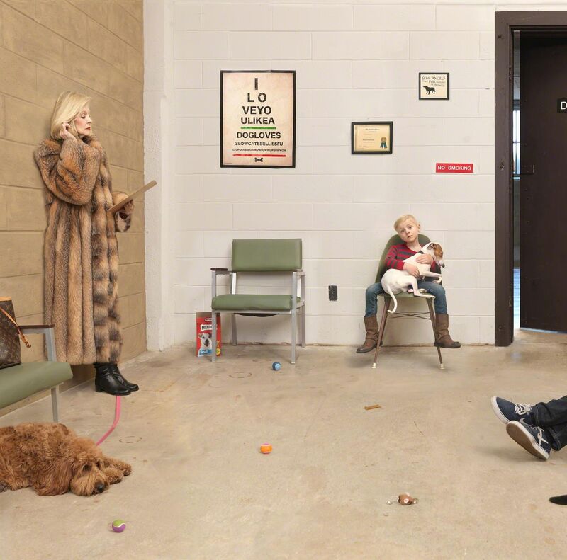 Julie Blackmon, ‘Waiting Room’, 2016, Photography, Archival Pigment Print, photo-eye Gallery