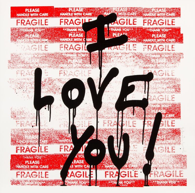 Mr. Brainwash, ‘I Love You’, 2011, Print, Screenprint in colors on Archival Art paper, Heritage Auctions