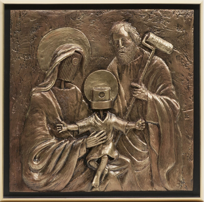 Ryan Callanan (RYCA), ‘I’m not your father’, 2009, Mixed Media, Resin and wood relief, artempus