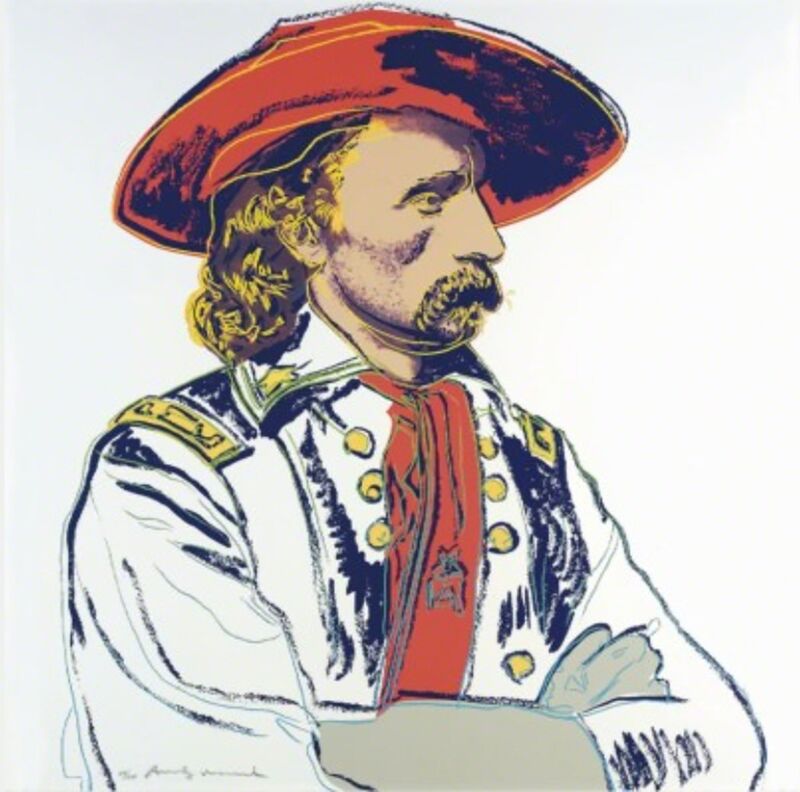 Andy Warhol, ‘General Custer (F. &.S. II.379) ’, 1986, Drawing, Collage or other Work on Paper, Screen print in colours on Lenox Museum board, Andipa