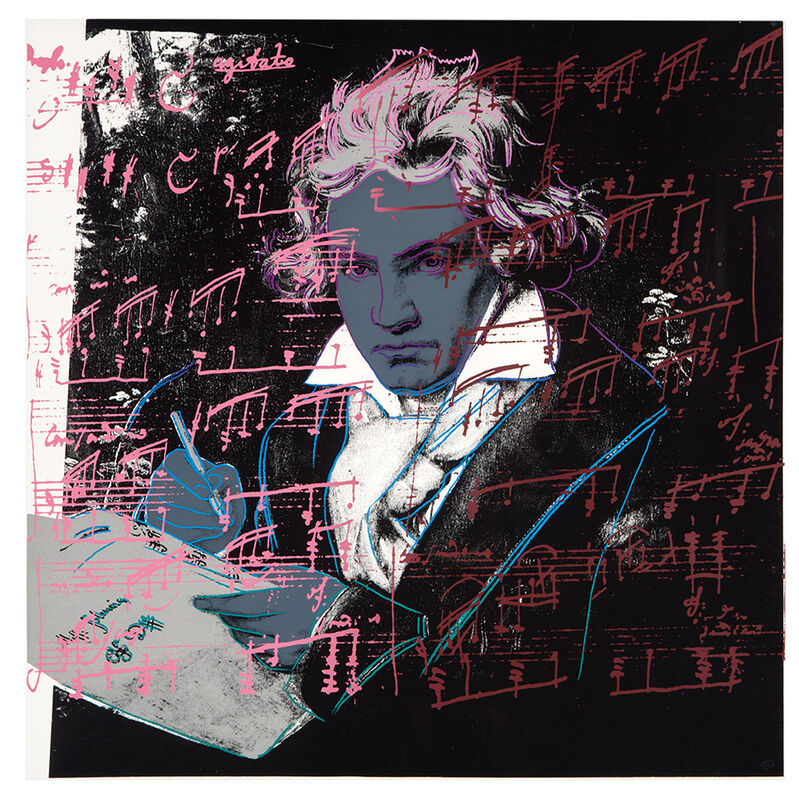 Andy Warhol, ‘Beethoven F&S II.391’, 1987, Print, Screenprint on Lenox Museum Board, Fine Art Mia