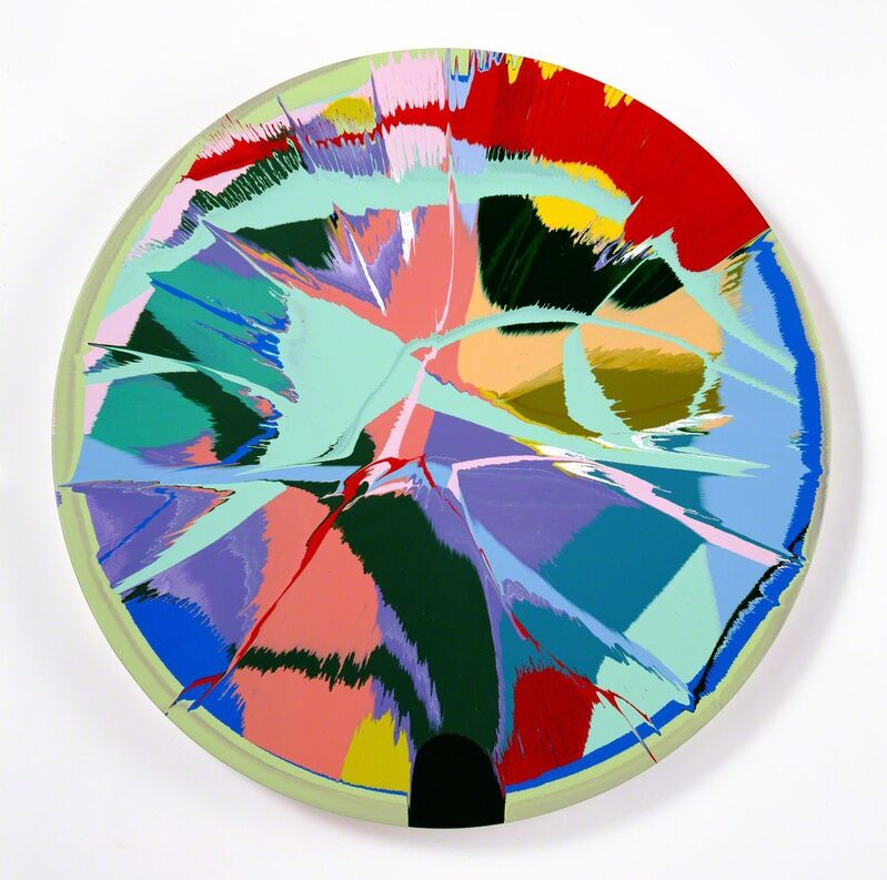 Damien Hirst, ‘Beautiful Dance with The Devil’, 2013, Painting, Household Gloss on Canvas, Zemack Contemporary Art