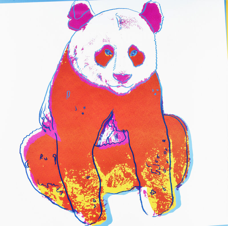 Andy Warhol, ‘Giant Panda, from Endangered Species’, 1983, Print, Screenprint in colours on Lenox Museum Board, Tate Ward Auctions