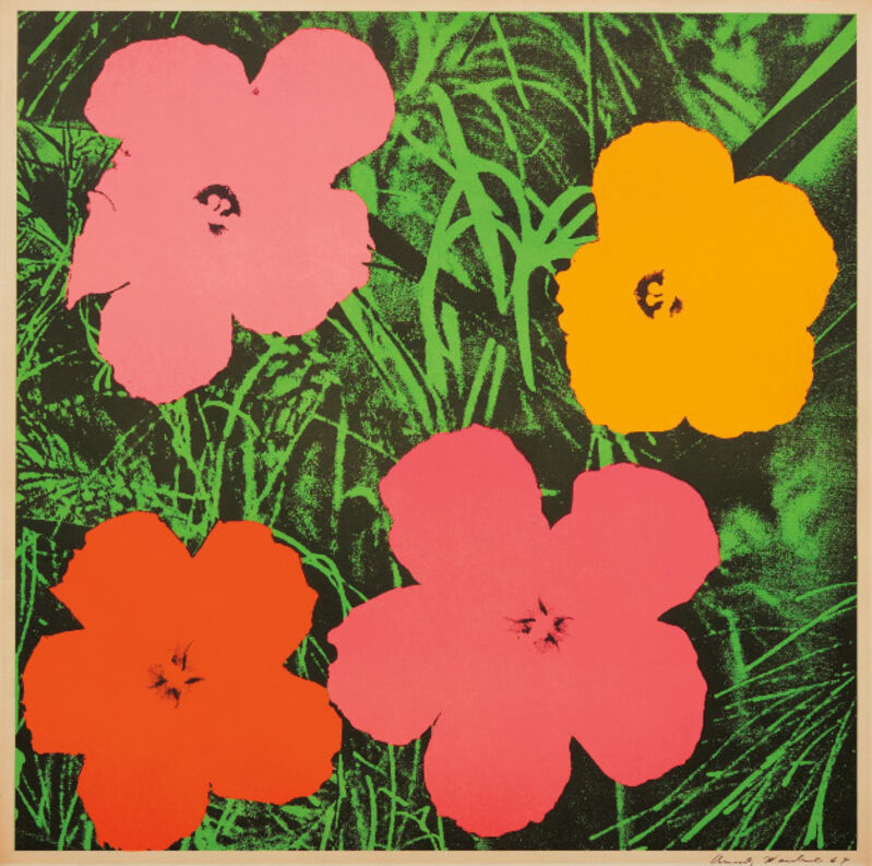 Andy Warhol, ‘Flowers’, 1964, Print, Offset lithograph in colors, on wove paper, Upsilon Gallery