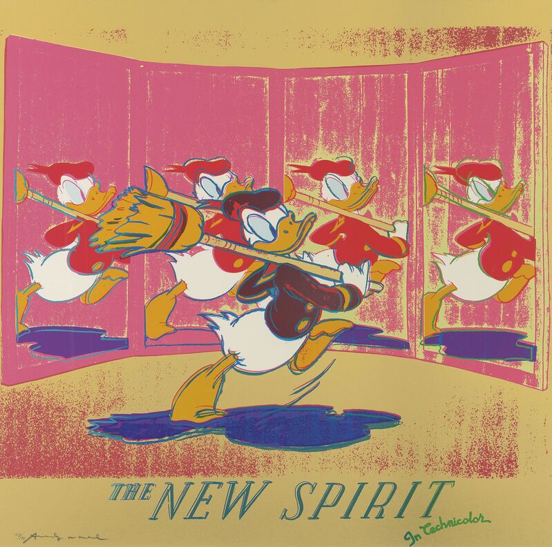 Andy Warhol, ‘The New Spirit (Donald Duck), from: Ads’, 1985, Print, Screenprint in colours on Lenox Museum Board, Christie's