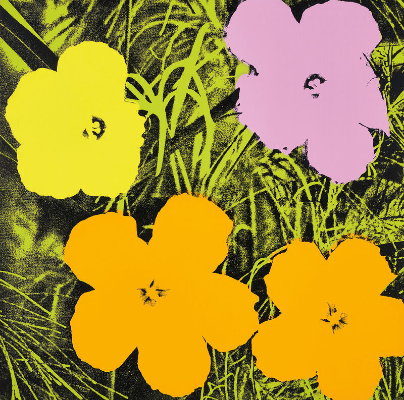 Andy Warhol, ‘Flowers’, 1970, Print, Screenprint in colours, on wove paper, the full sheet., Phillips