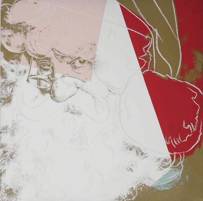 Andy Warhol, ‘Santa Claus (From Myths)’, Painting, Acrylic, silkscreen ink and diamond dust on canvas, Sotheby's