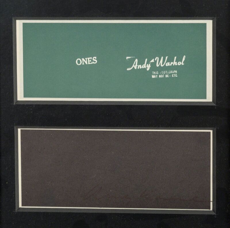 Andy Warhol, ‘Warhol Ones (four bills)’, 1971, Other, Heritage Auctions