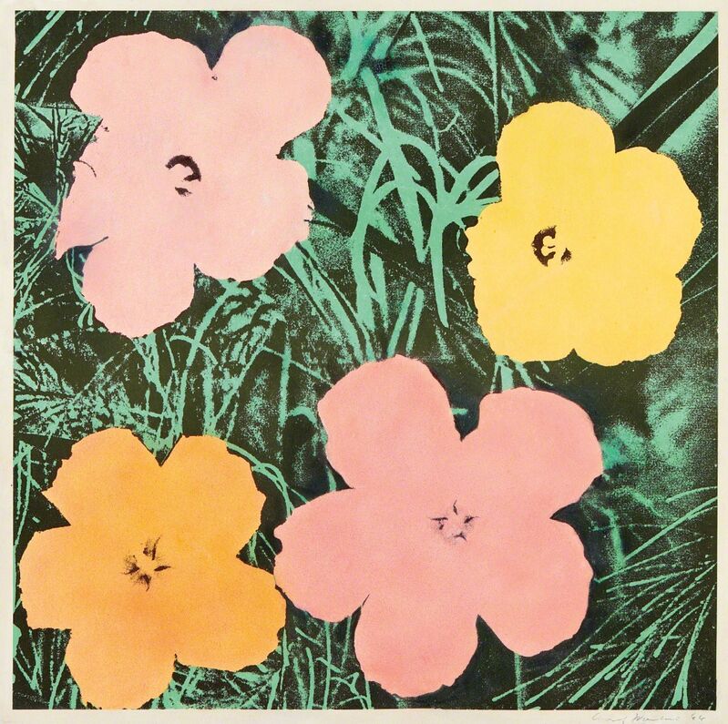 Andy Warhol, ‘Flowers’, 1964, Print, Offset lithograph in colors, on wove paper, with full margins, Phillips