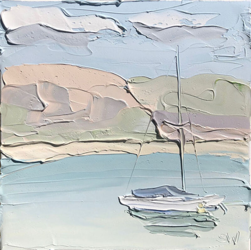 Sally West, ‘Pittwater Study 1 (17.9.18) Plein Air’, 2018, Painting, Oil on Canvas, Artspace Warehouse