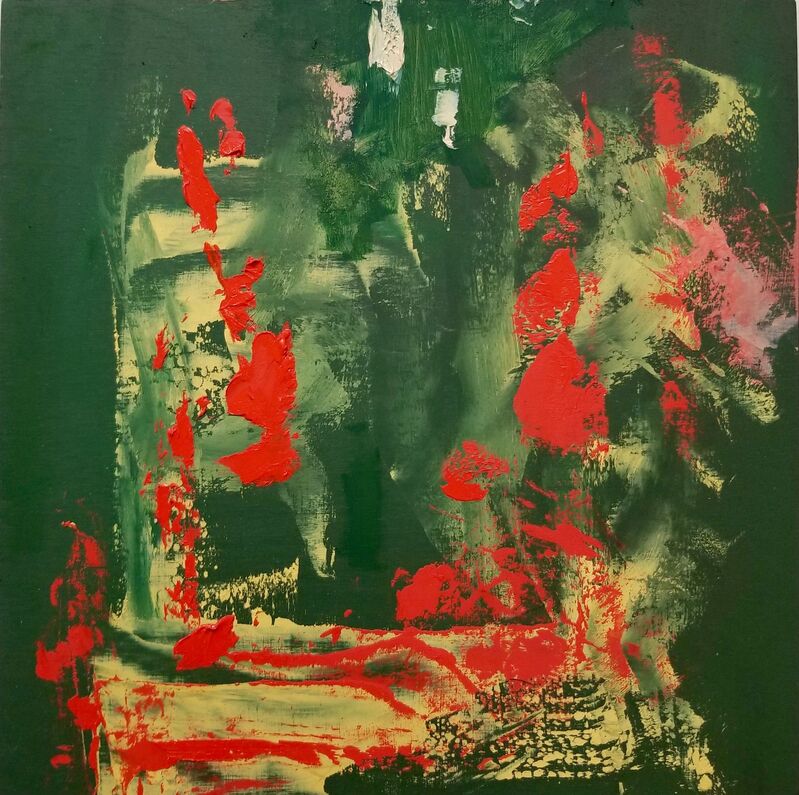 Daniel Martin Sullivan, ‘Caldera II’, 2020, Painting, Oil on Cradled Panel, The Art House Gallery