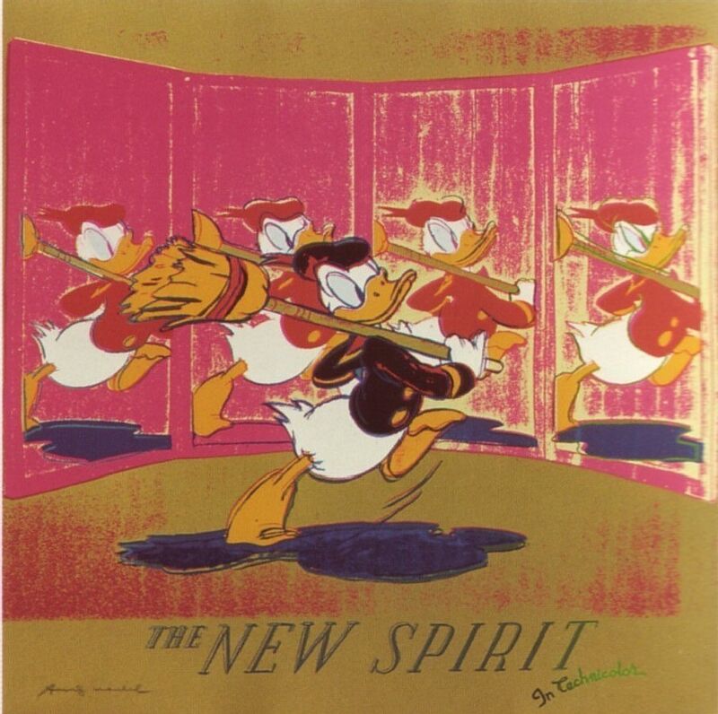 Andy Warhol, ‘Ads: The New Spirit (Donald Duck), 1985’, 1985, Print, Screenprint on Lenox Museum Board, Coskun Fine Art