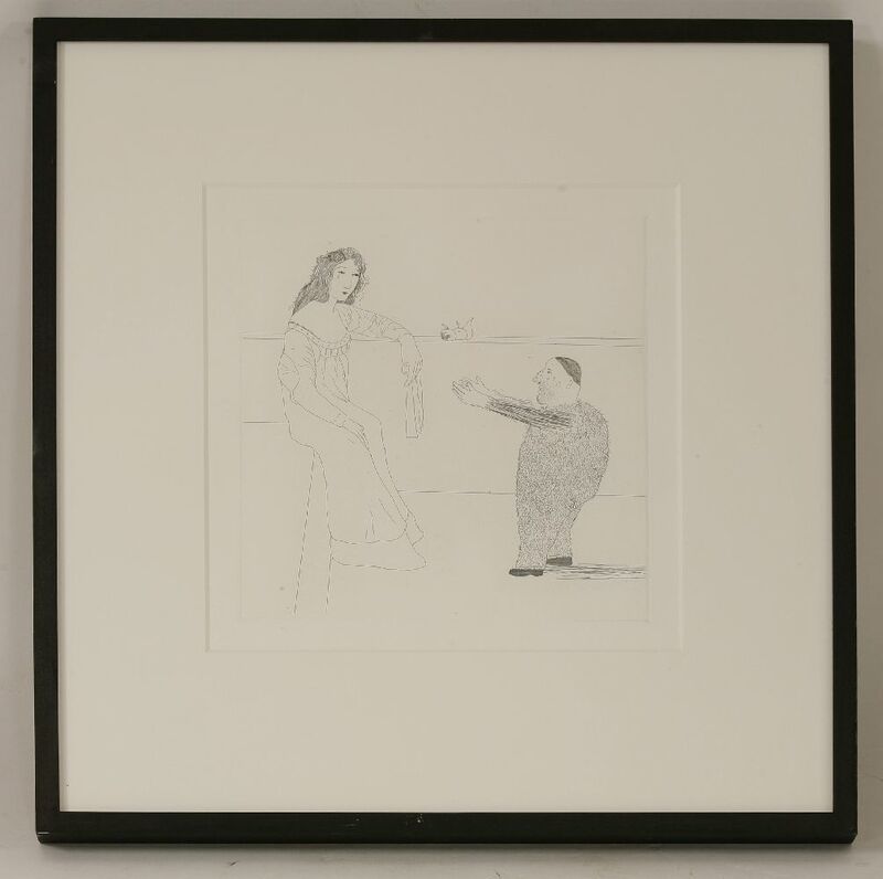 David Hockney, ‘Pleading For The Child (Tokyo 103)’, 1969, Print, Etching with aquatint, Sworders