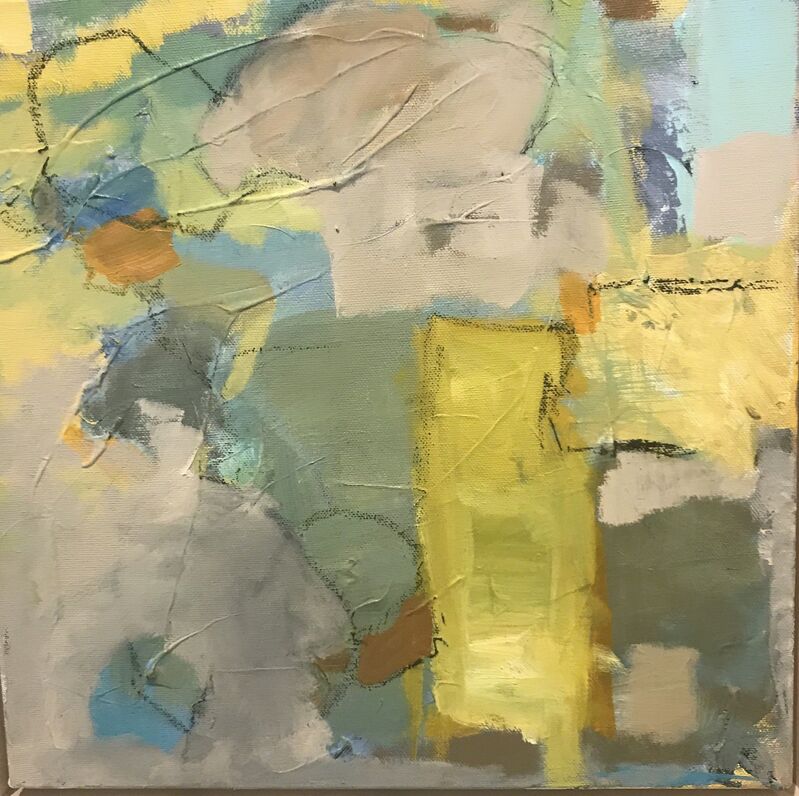 Caroline Weld, ‘Splash of Yellow’, 2018, Painting, Acrylic on canvas, Atrium Gallery