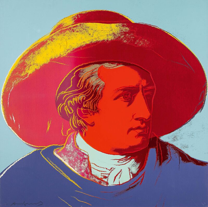 Andy Warhol, ‘Goethe’, 1982, Print, Colour silkscreen on Lenox museum board., Van Ham