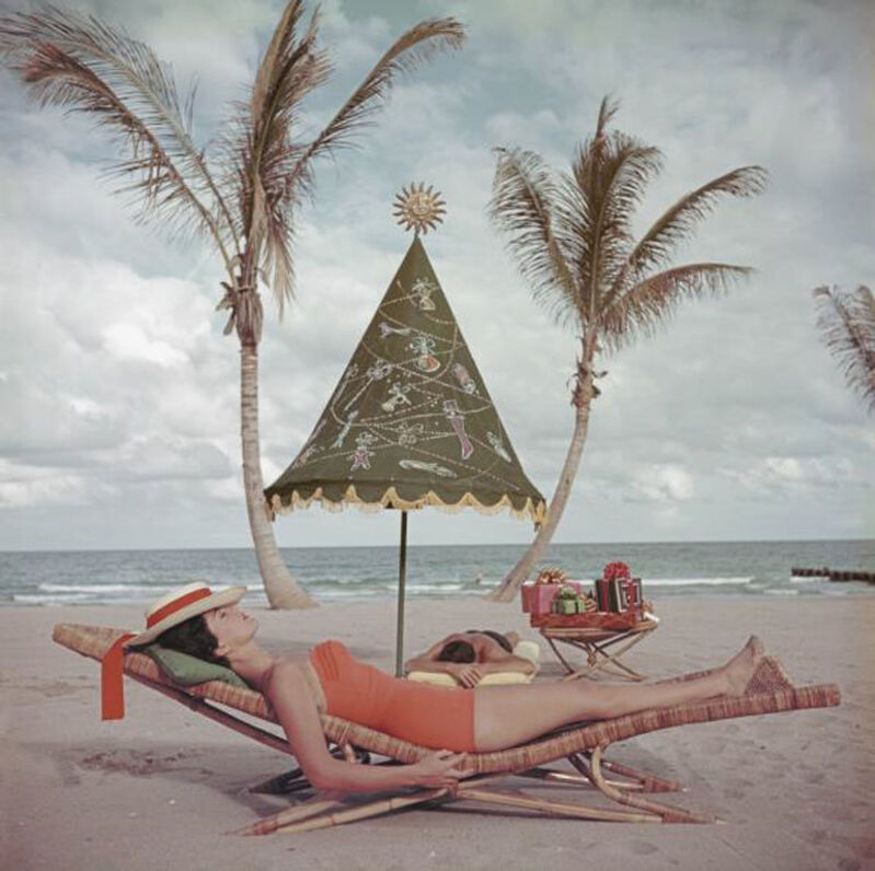 Slim Aarons, ‘Palm Beach Idyll’, 1955, Photography, C-print, IFAC Arts