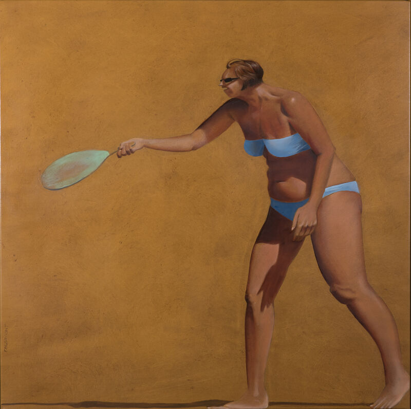 Frédéric Blaimont, ‘Diptych-L'echange’, 2019, Painting, Oil on canvas, M Fine Arts Galerie