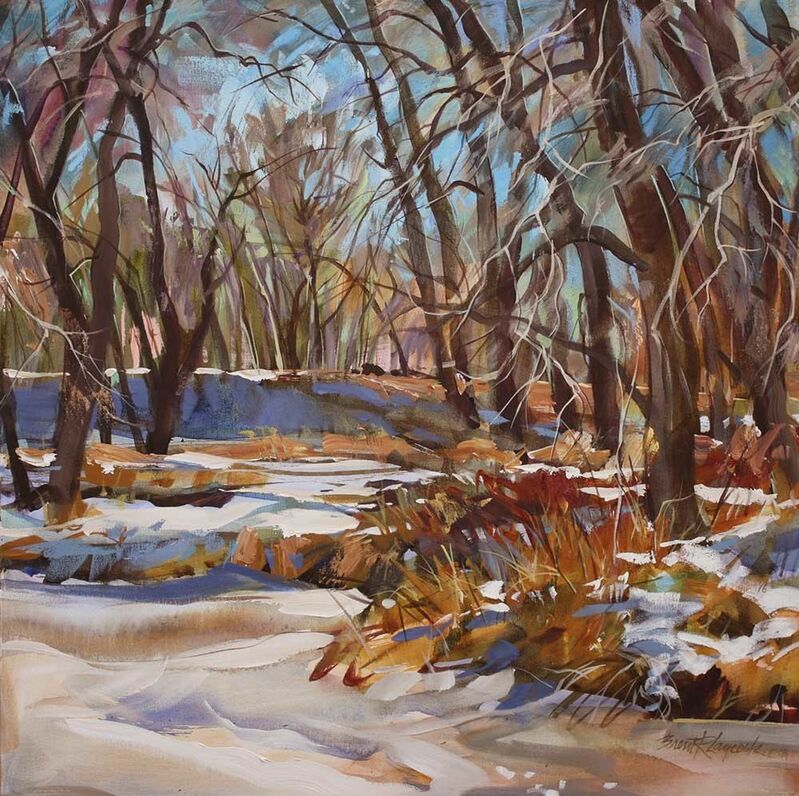 Brent Laycock, ‘Winter Sanctuary’, 2016, Painting, Acrylic on canvas, Wallace Galleries