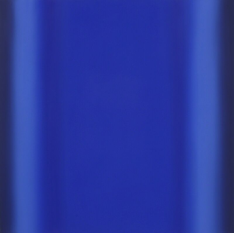 Ruth Pastine, ‘Blue Orange 3-S4848 (Blue Deep), Sense Certainty Series’, 2014, Painting, Oil on canvas, Brian Gross Fine Art